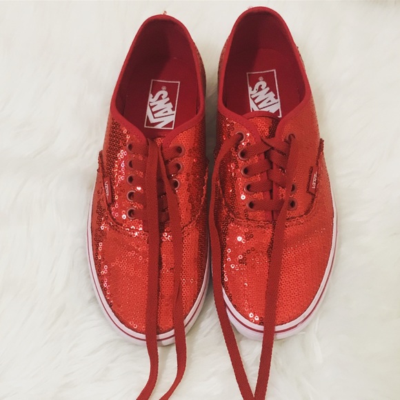 ruby red vans